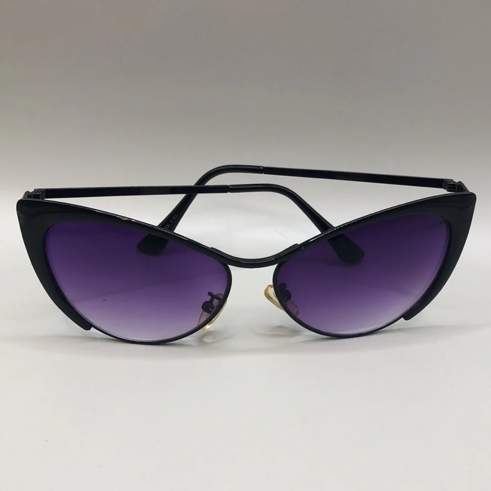 Bundle Lot 8 Sunglasses Cat Eye Square Round Shield